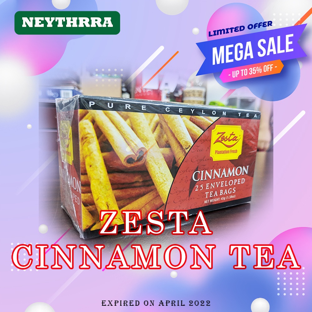 Zesta - Pure Ceylon Tea with Cinnamon | Shopee Malaysia
