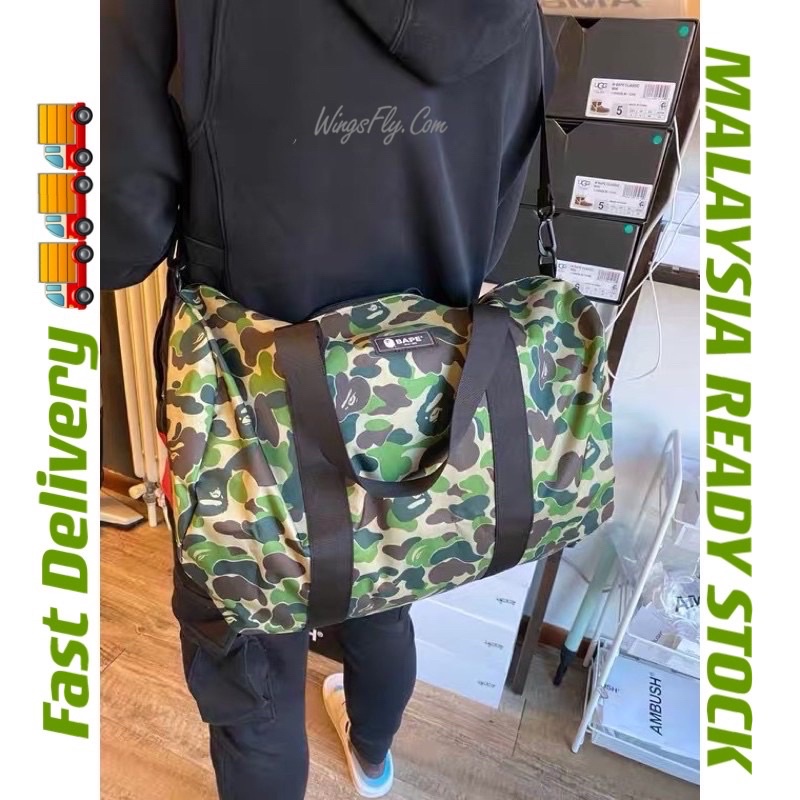 Japan Magazine Appendix My on X: Introducing our TOP 10 famous magazine bag  ~Bape Camo Duffle Bag~ RM90 Whatsapp: 01120718442 Facebook: Japan/HK  Magazine Appendix #japanmagazineappendix #japanmagazinefreegift #bape  #bapeslingbag #dufflebag