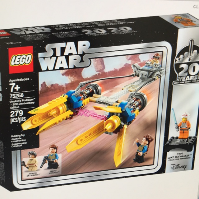 Lego 75258 Anakin Podracer - 20th anniversary edition | Shopee Malaysia