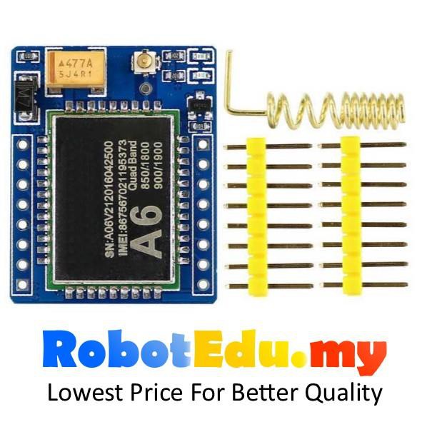 A6 Mini Serial GPRS GSM Module , for Arduino Wireless Control SMS Call ...