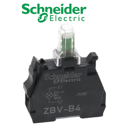 SCHNEIDER ELECTRIC CONTACT BLOCK & LIGHT BLOCK , ZBVB4 ( ZBVB4EC ...