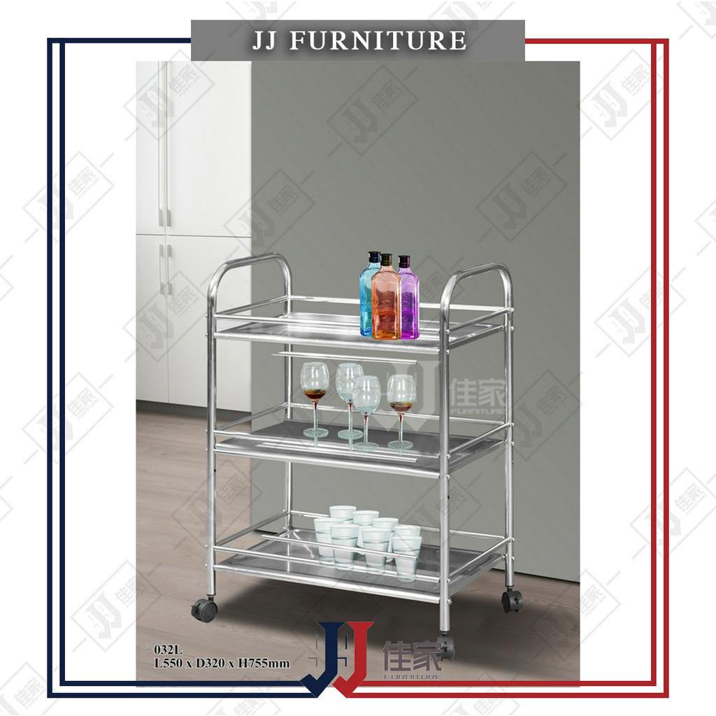 Stainless Steel Kitchen Trolley / Multipurpose Rack / Shelf Storage ...