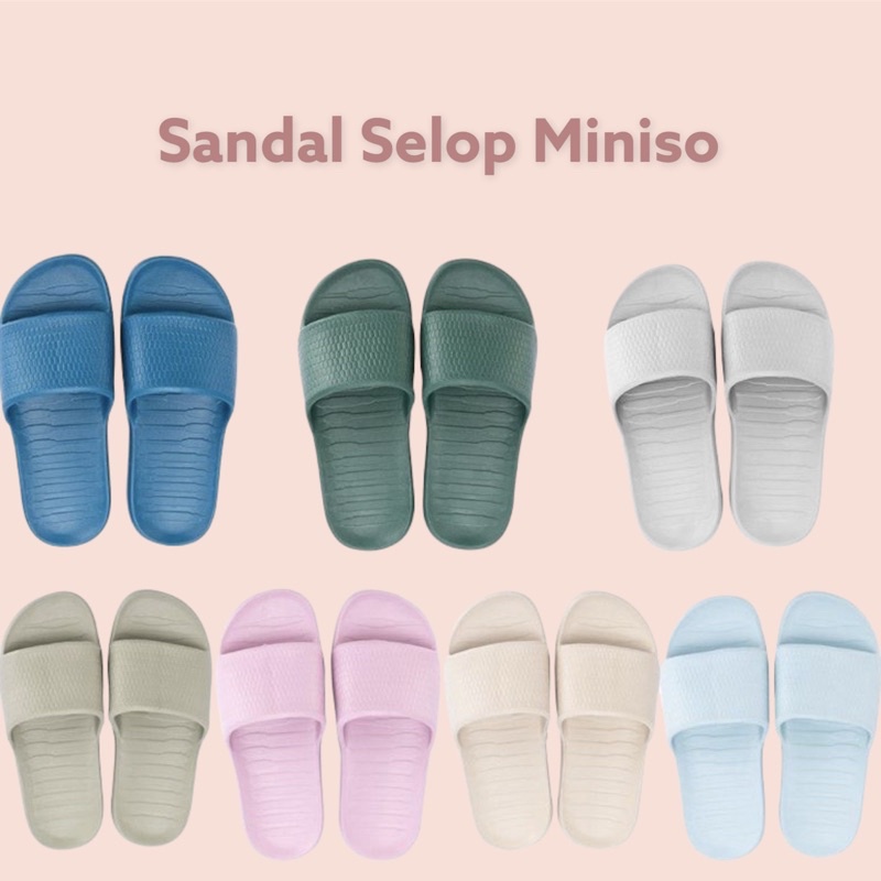 Miniso flip flops 2025