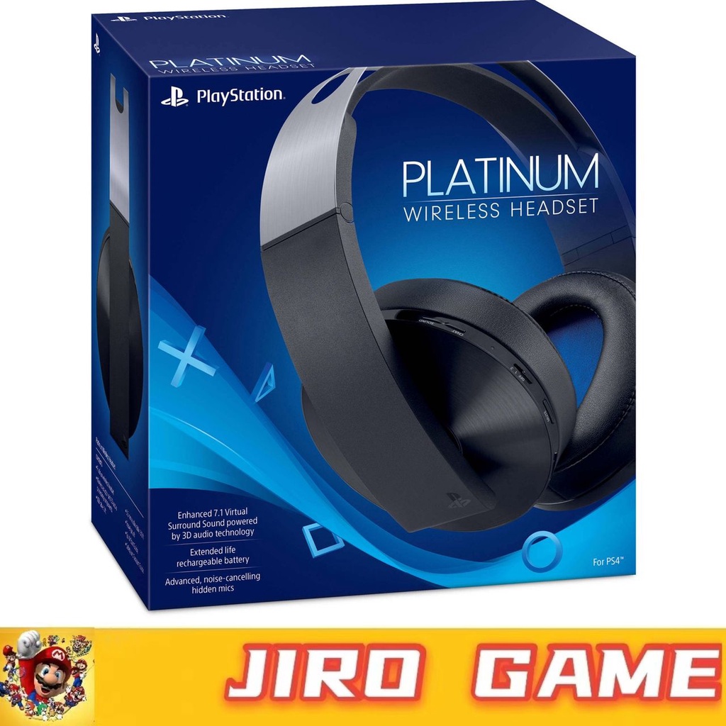 Ps4 official sony playstation platinum 7.1 deals 3d surround sound wireless headset