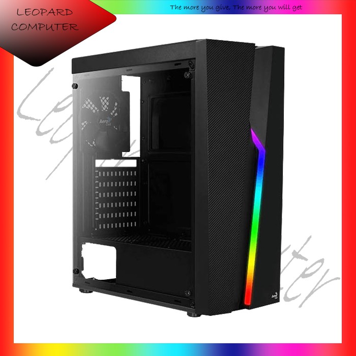 Aerocool Bolt Rgb Mid Tower Case Gaming Case Shopee Malaysia