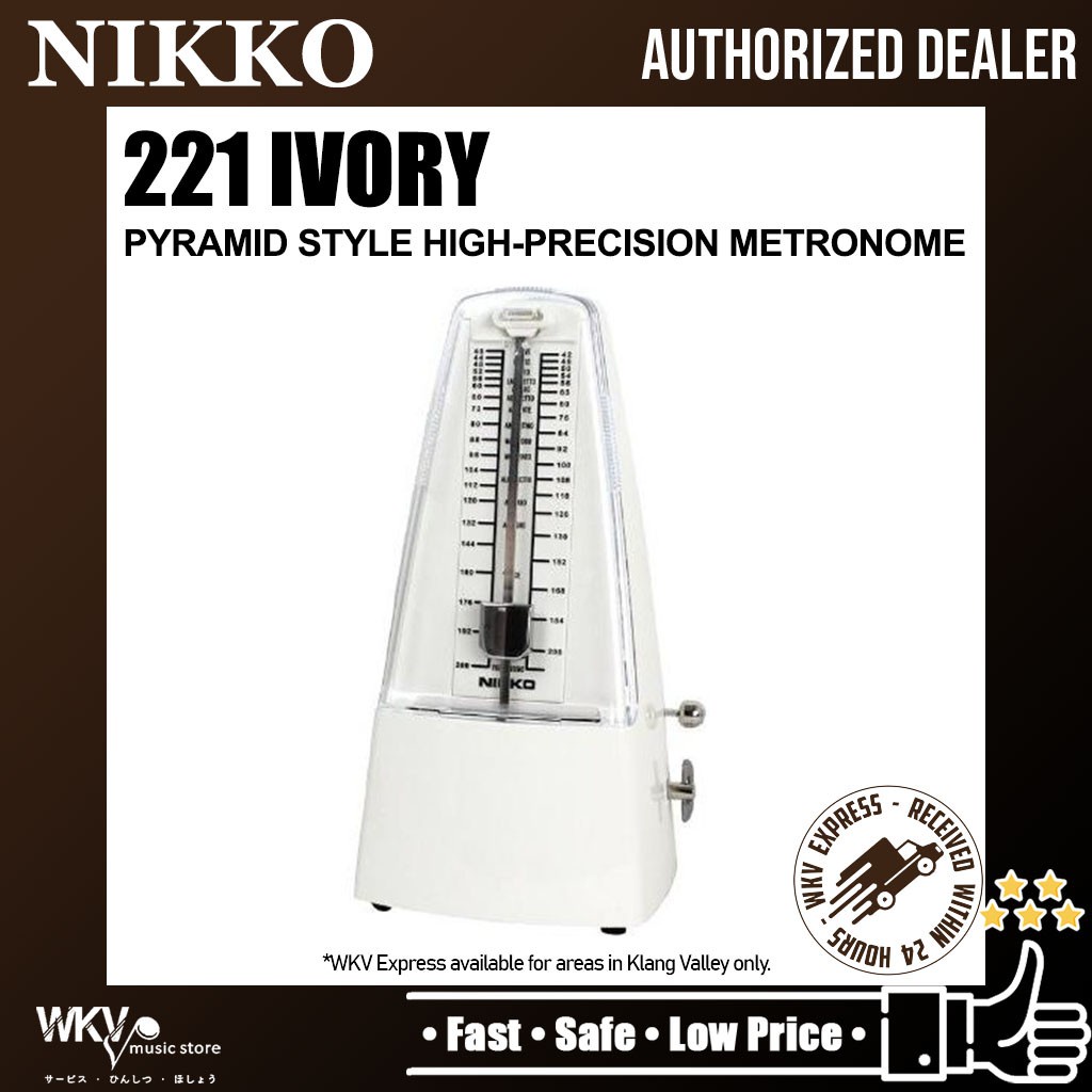 100 % Original From Japan Nikko Metronome Made In Japan Ivory / 226 ...