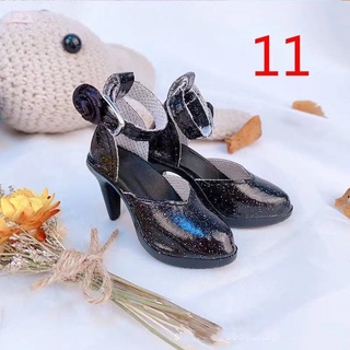 Gnome shoes 60 Pairs Doll High Heel Shoes Fashion Doll Shoes