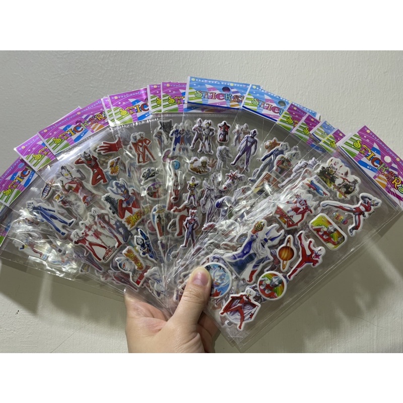 Kids 3D ultraman stickers | Shopee Malaysia