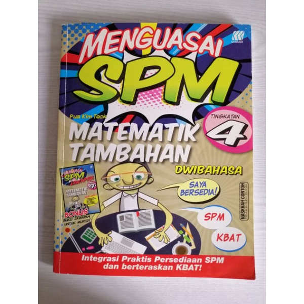 SPM KSSM KBSM Bahasa Melayu AddMath Exercise Matematik Tambahan ...