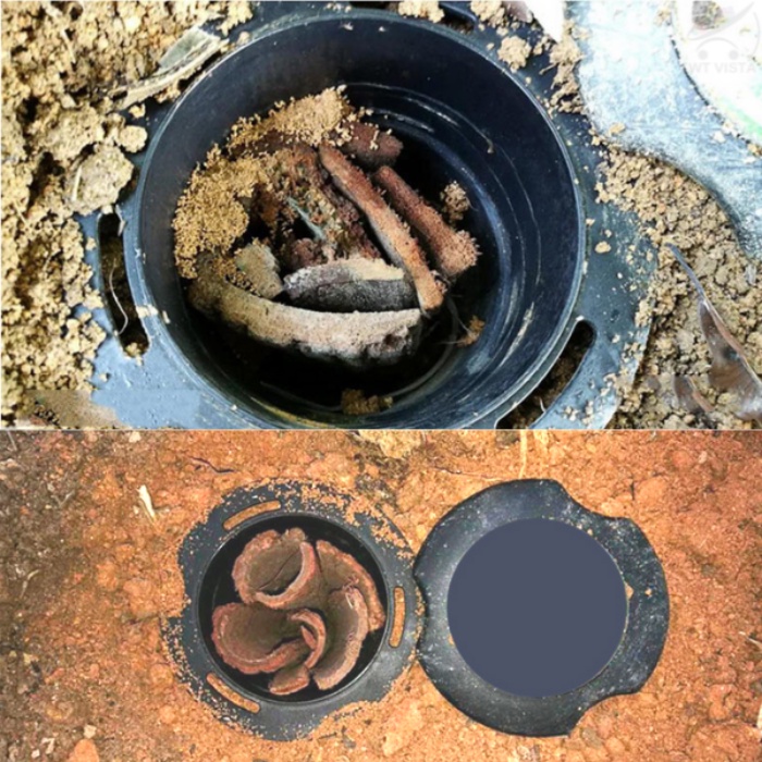 Umpan Anai-anai Kayu Percuma Outdoor Termite Bait Box Underground ...