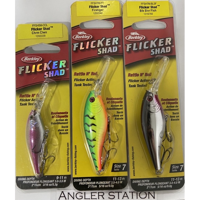 Berkley Flicker Shad 3.5 Crankbaits