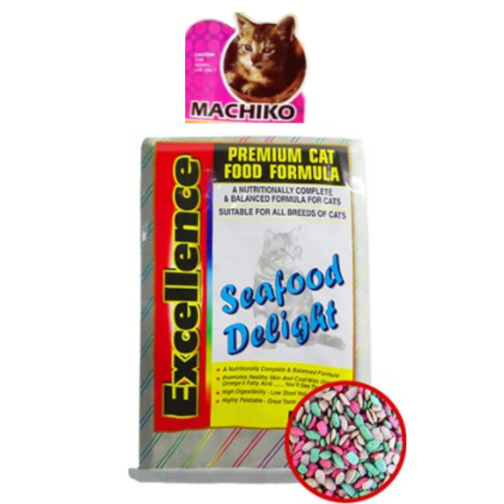 Machiko Excellence Seafood Delight Cat Food 1KG Shopee Malaysia