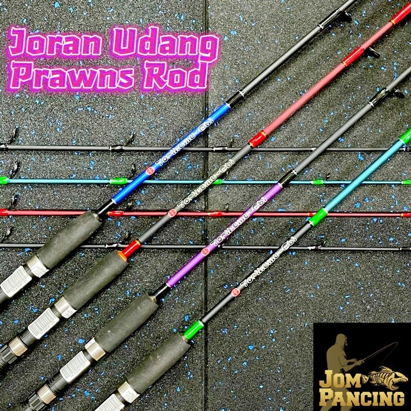 Jom Pancing】Blue Eye SOLID PRO Spinning Casting Rod, EXORI TREVALLY,Joran  BaitCasting Mancing,Fishing Accessories
