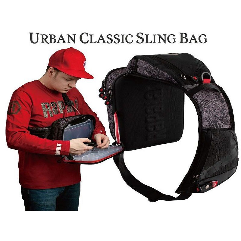 Rapala sling bag fishing /rapala urban sling bag fishing