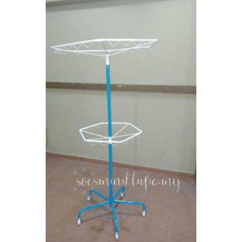 3v Hexagon Clothes Drying Rack Super Hanger Indoor Outdoor Rack ...