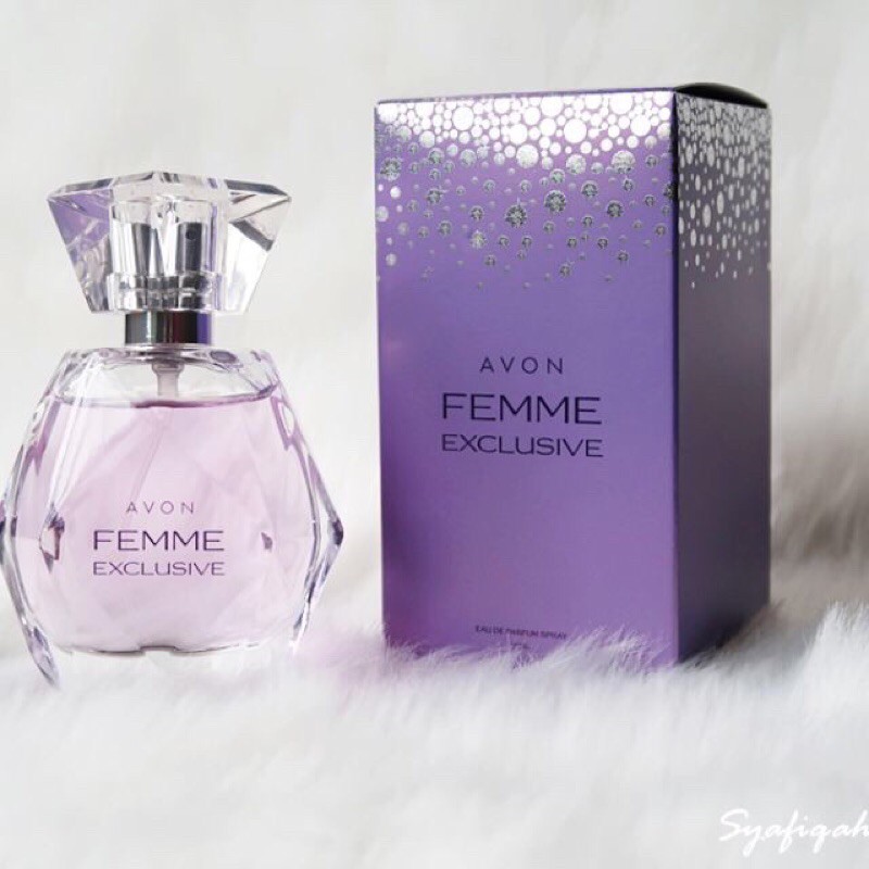 AVON PARFUM FEMME EXCLUSIVE SPRAY 100 ORIGINAL Shopee Malaysia
