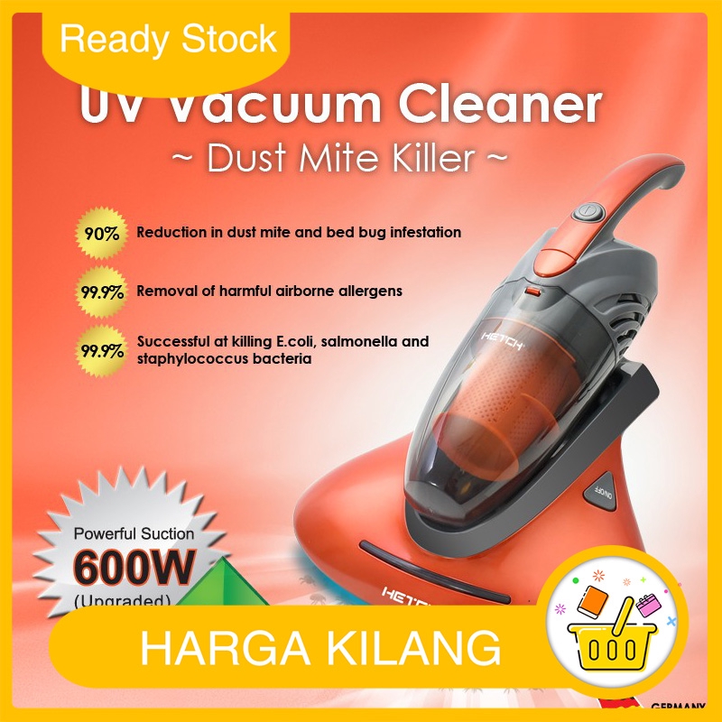 1) HETCH UV Vacuum Cleaner Dust Mite Killer (4 in Shopee Malaysia