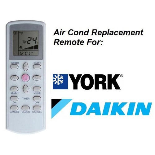 Daikin Remote York Acson Aircond Remote Control Ecgs Dgs Air Cond