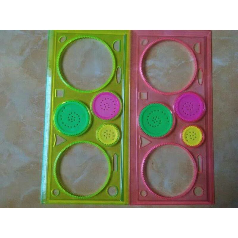 Fancy Rotary Ruler / Rotary Flower Ruler | Shopee Malaysia