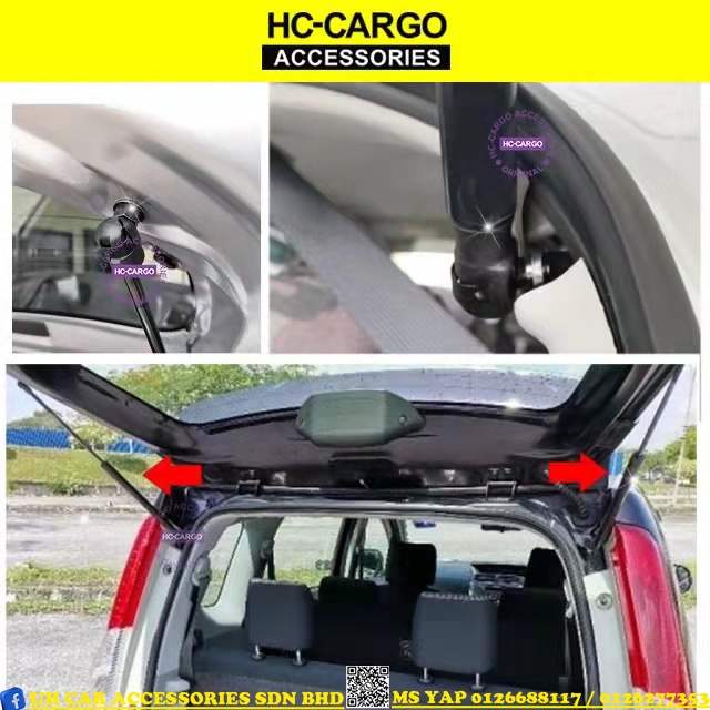 PERODUA ALZA REAR TRUNK BOOT BONNET DAMPER ABSORBER | Shopee Malaysia