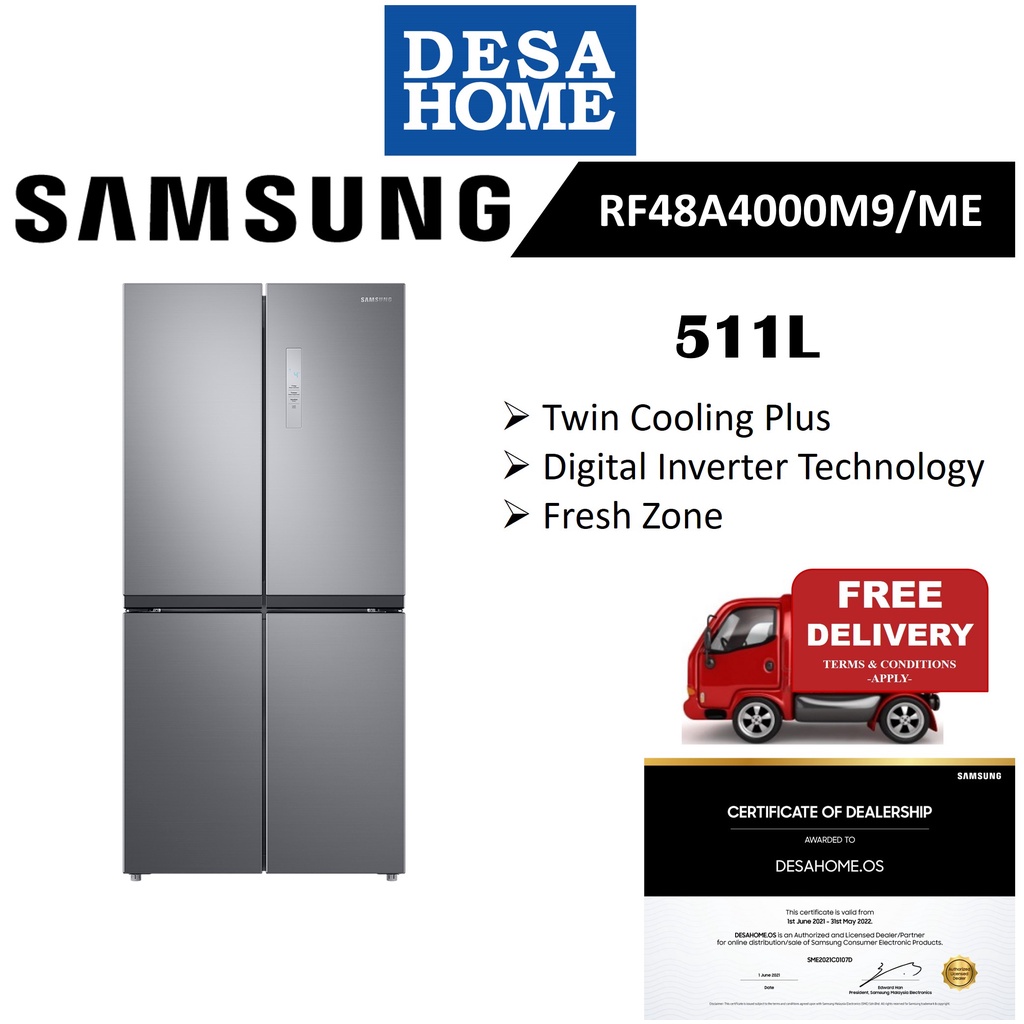 Samsung 329 store litre fridge freezer