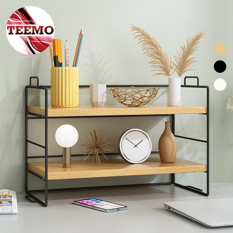 Teemo 2 Layers Desktop Racks Desks Storage Offices Dormitory Study ...