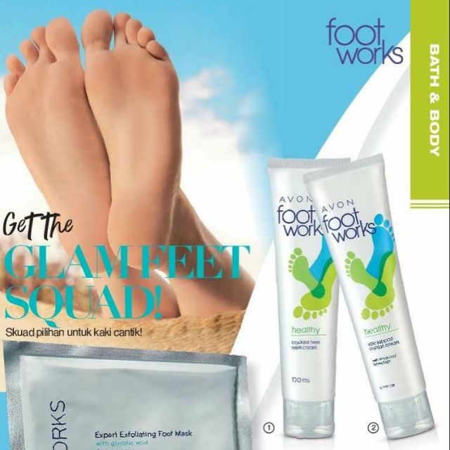 Avon footworks cracked hot sale heel cream