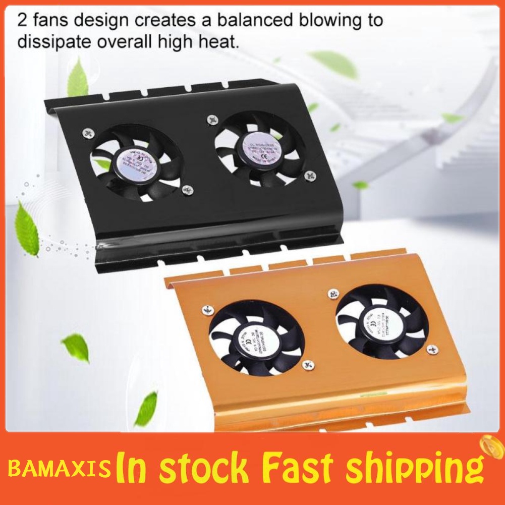 Bamaxis 10.05CFM Windforce Hard Drive Cooler Fan Fast Dissipation Disk