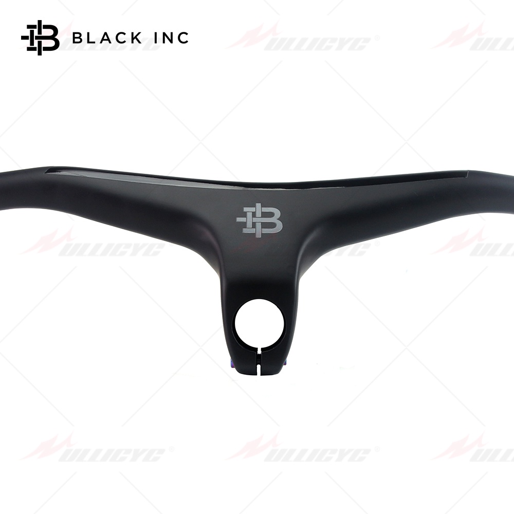 Black Inc Full Carbon Fiber MTB Bicycle Riser One-shaped Integrated ...