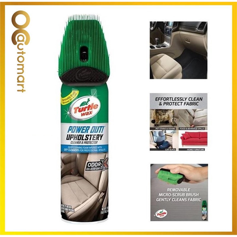 TURTLE WAX Perfomance Plus Power Out Upholstery Carpet Cleaner T246 Shopee Malaysia