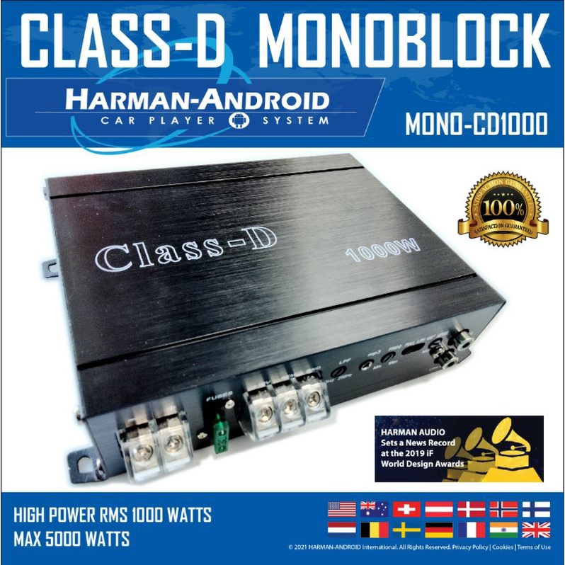 CLASS D MONOBLOCK AMPLIFIER Shopee Malaysia