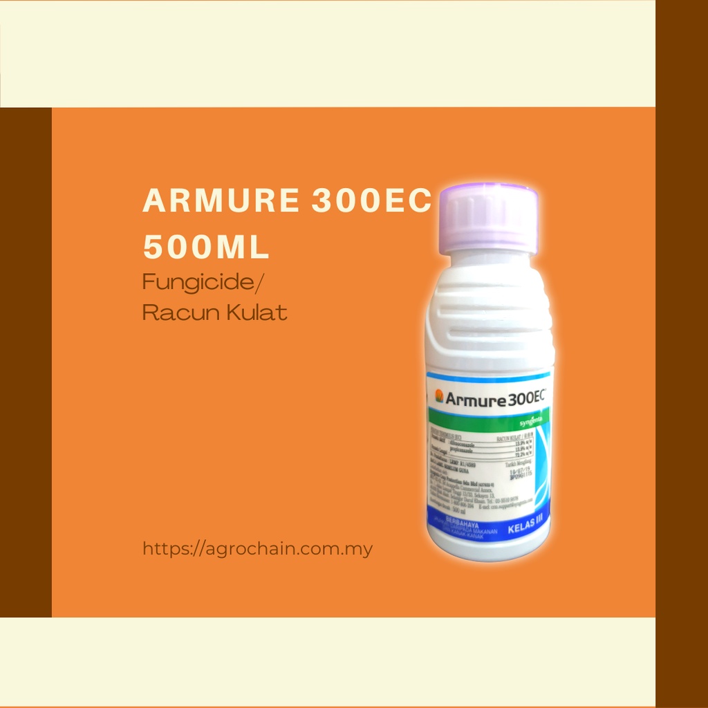 SYNGENTA - ARMURE 300EC - 500ML (RACUN KULAT/杀菌剂/FUNGICIDE) | Shopee ...