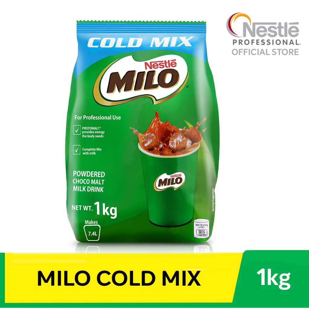 MILO Cold Mix Choco Malt Milk Drink 1kg | Shopee Malaysia