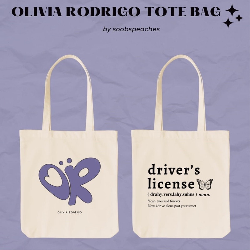 OLIVIA RODRIGO TOTE BAG Shopee Malaysia