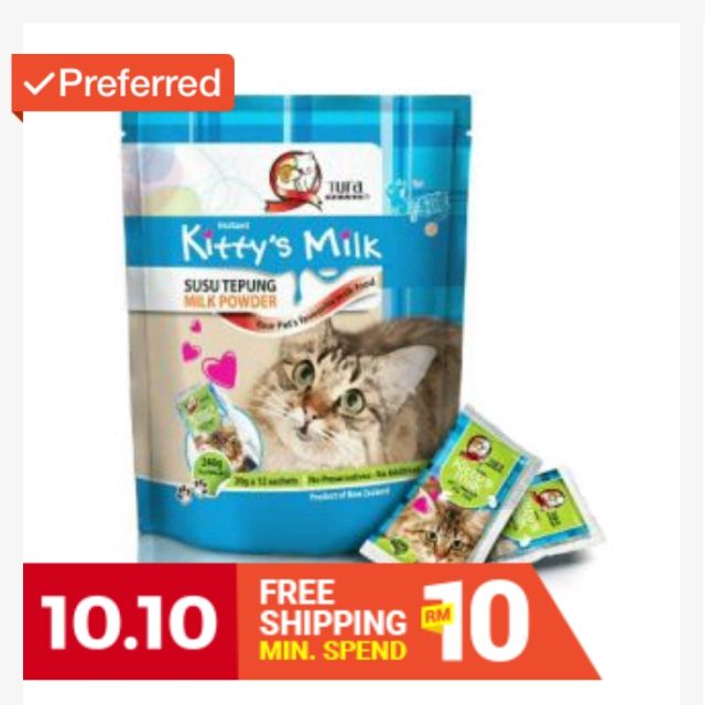 TURA Brand Kitty's Milk Powder 240G | Shopee Malaysia