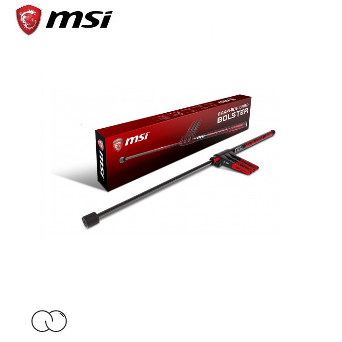 MSI Graphic Card Bolster / Universal Graphics Card Holder with two