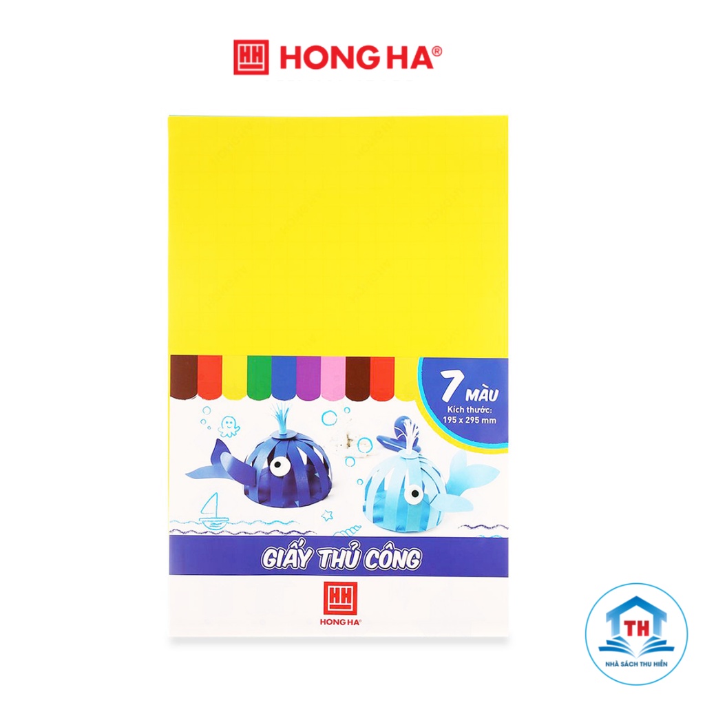 Hong Ha handmade paper 7 colors (195*295mm) | Shopee Malaysia