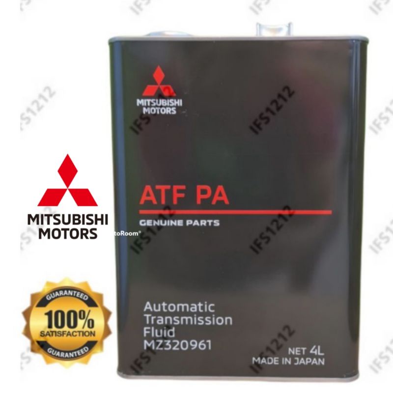 Mitsubishi atf pa характеристики