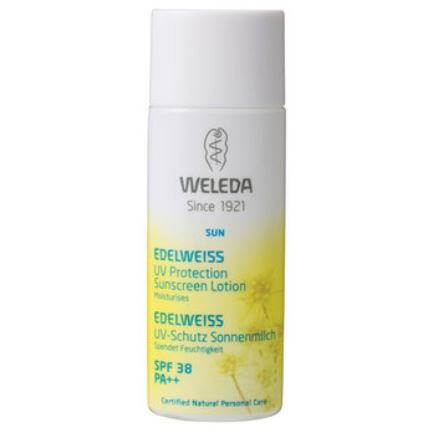 WELEDA Edelweiss UV Protection Sunscreen Lotion SPF38 PA++ 50ml维