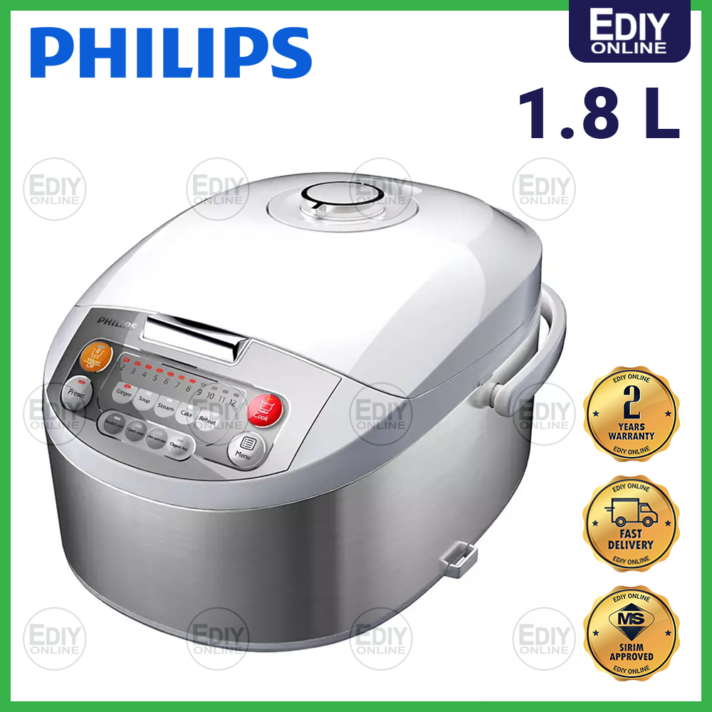 【NEW】 PHILIPS HD3038/03 HD3038 FUZZY LOGIC VIVA COLLECTION RICE COOKER