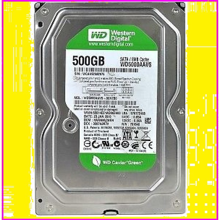Pc Hard Drive 500Gb sata Wd Green (Hdd 500Gb Wd Green) | Shopee Malaysia
