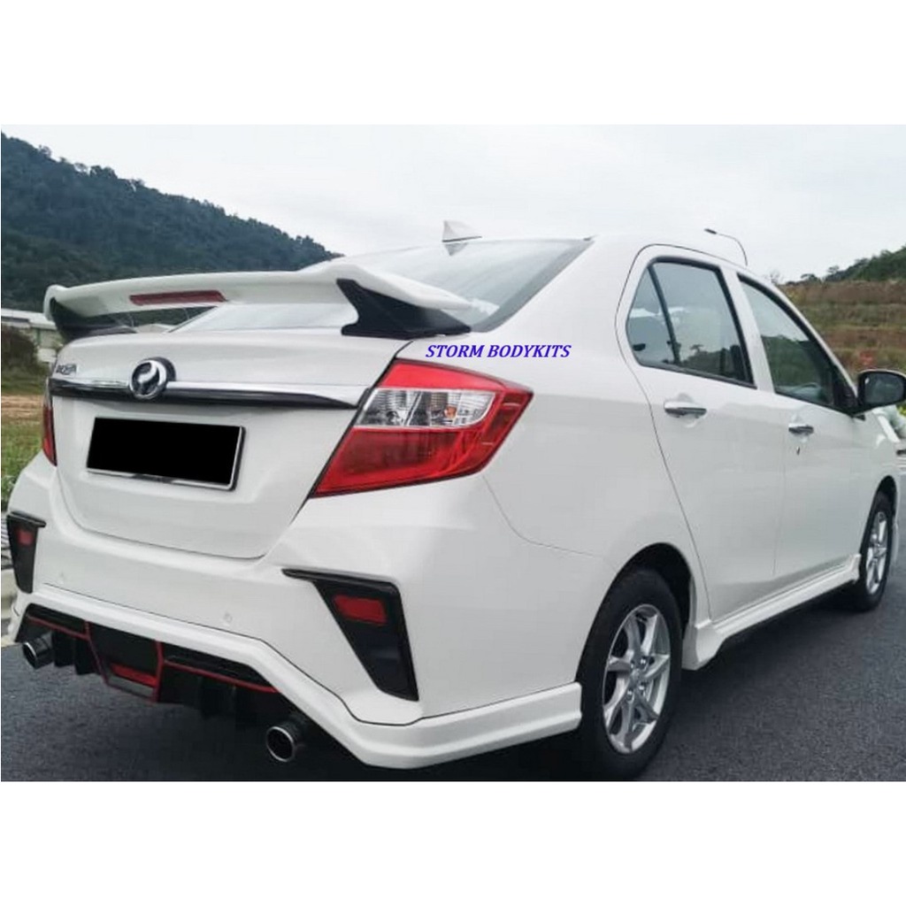 PERODUA BEZZA ( TRD GT ) SPOILER WITH 2K COLOR PAINT - FRP | Shopee ...