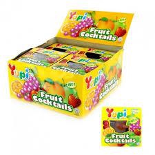 30 Pcs Original Yupi Fruit Cocktails Gummy HALAL 23g Each (READY STOCKS ...