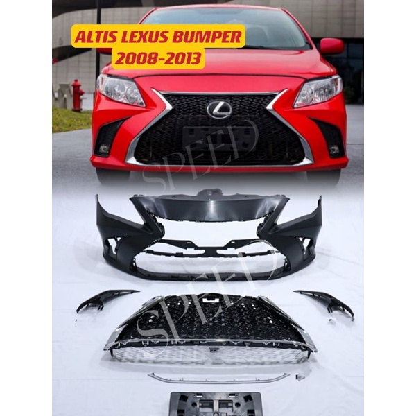 TOYOTA ALTIS LEXUS BUMPER 2008-2013 | Shopee Malaysia