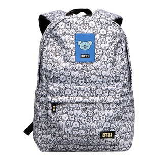 KPOP BT BT 21 Backpack Kpop Student School Bag Cooky Tata Chimmy
