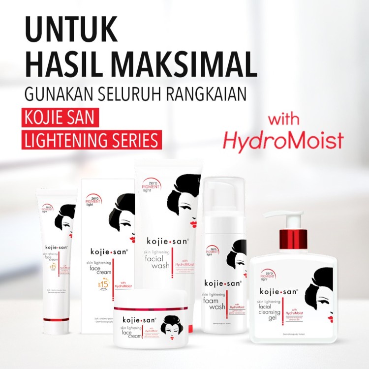 Kojie SAN SKIN LIGHTENING CREAM WITH HYDROMOIST KOJIE SAN WHITENING SKIN WHITENING CREAM
