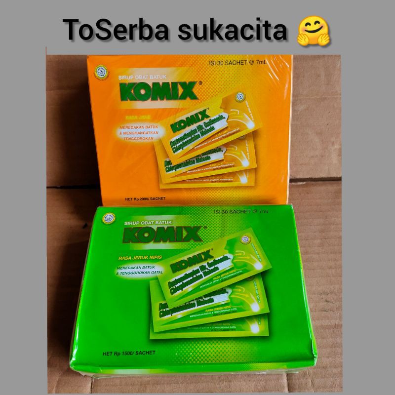 Komix Cough Syrup Shopee Malaysia