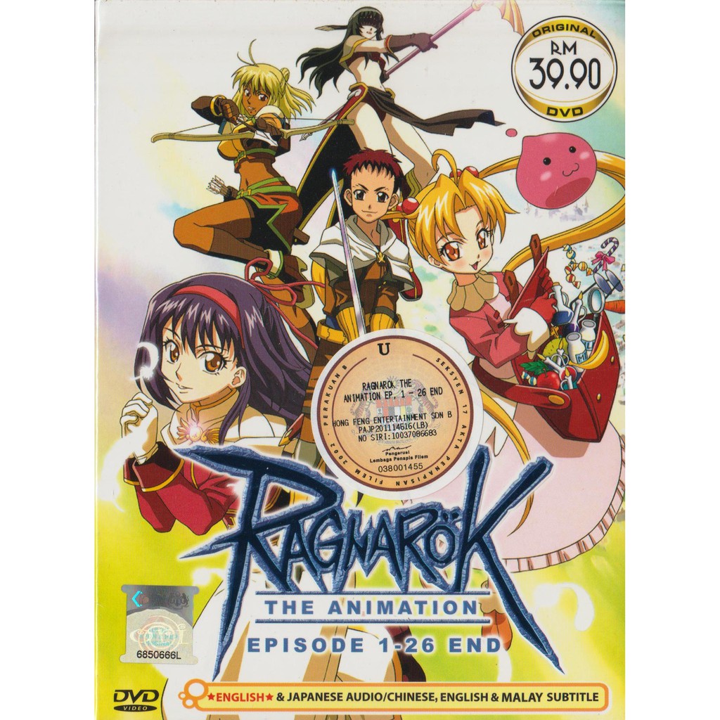 Anime DVD Ragnarok Vol.1-26 End | Shopee Malaysia