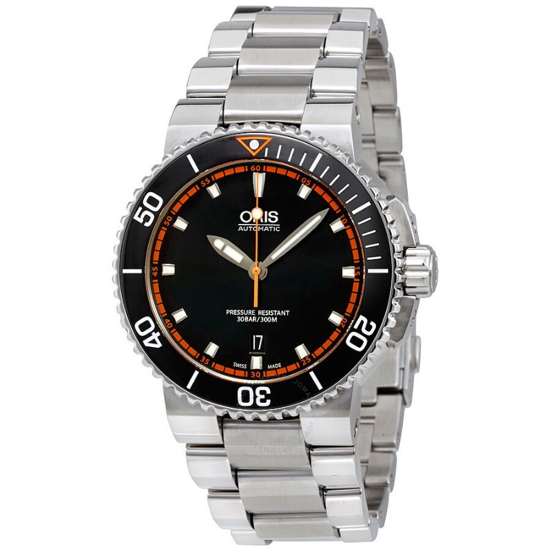 Oris Aquis Date Men s Stainless Steel Automatic Watch 01 733 7653