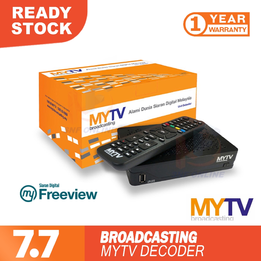 MYTV Broadcasting Advance Decoder IR9410 | Shopee Malaysia